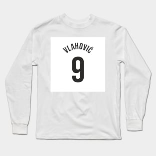 Vlahović 9 Home Kit - 22/23 Season Long Sleeve T-Shirt